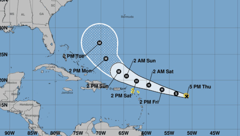 Tropical Storm Erin Strengthening; Potential Impacts for USVI and Puerto Rico This Weekend
